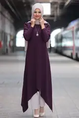 Abito Hira di colore viola