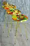 Satztisch Gold Cubimiz Muster Draht