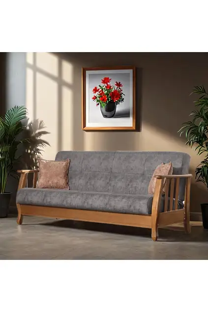 MD Karya Skandinavisches 3er-Sofa MDN105A