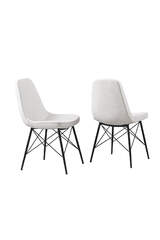Arven White Chair FRL1063A