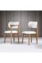 Begum Nature Round Table & Atlas Walnut Chair Set HDR1207