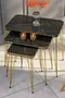 Nesting Table Kr And Center Table Kr Set Double Gold Bendir Wire