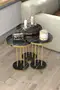 Couchtisch und Zigon Couchtisch Terra Set Gold