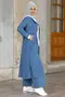 Saphir-Doppel-Jeans-Set