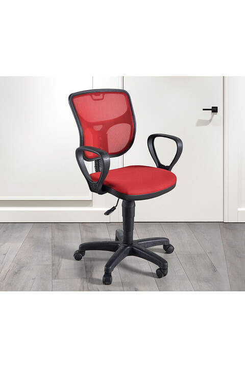 Rio Red Secretary Armchair TN1407