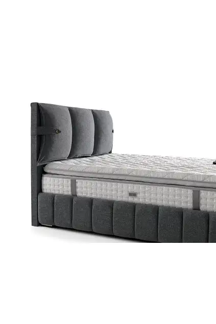 MD Groß 160x200 Doppelbett, Boxspringbett, Kopfteilsatz GM109