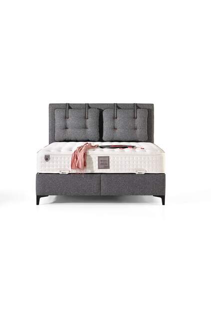 MD Golf 150x200 Double Bed, Base, Headboard Set GM166