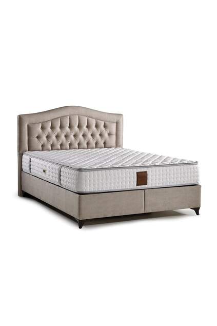MD Sahara 150x200 Double Bed, Base, Headboard Set GM115