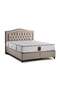 MD Sahara 150x200 Double Bed, Base, Headboard Set GM115