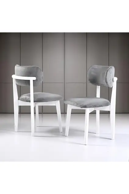 Set Tavolo Rotondo Sogno Bianco & Sedie Atlante Bianche HDR1202