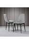 Sun Anthracite Table & Fairy Chair Set HDR1256