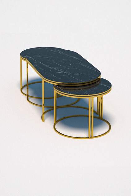 Vollmond 3er Set Double Gold