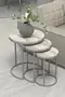 Zigon Couchtisch C Lux Silber