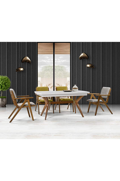 Set Tavolo Petra & Sedie Layla HDR1213