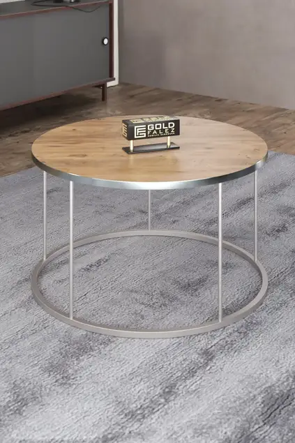 Orta Sehpa Terra Lux Gümüş