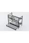 Lily Bunk Bed With Trundle 90x200 ARM038 Black