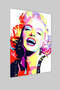 Dipinto su vetro di Marilyn Monroe