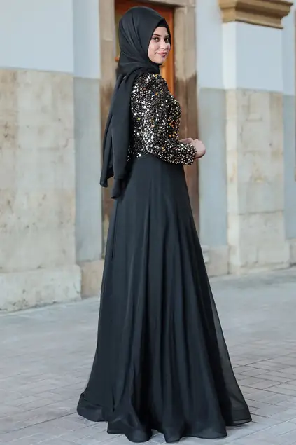 Abito da sera Isil colore nero