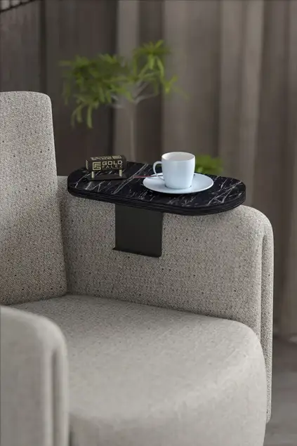 Tavolino decorativo ovale
