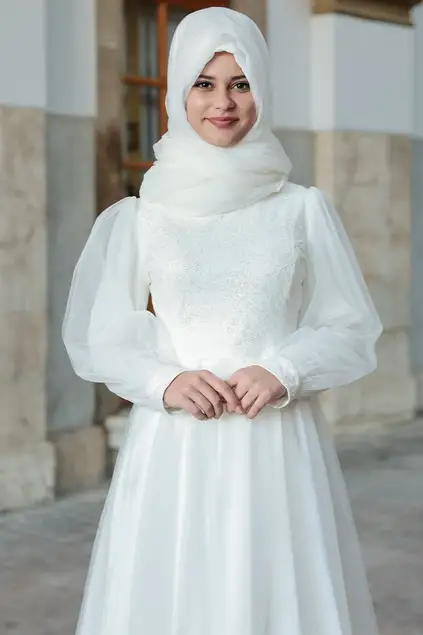 Mohn Abendkleid