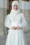 Mohn Abendkleid