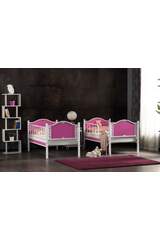 Baby Pearl Bunk Bed 90x190 ARM023 Pink