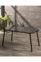 Nesting Table And Center Table Set Kr Metal Marble Pattern Black