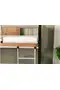 İnci Letto a Castello 90x190 ARM005 Nero + Noce