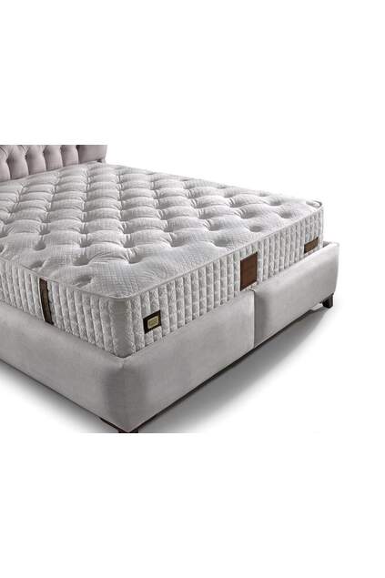 MD Hermes 150x200 Çift Kişilik Yatak, Baza, Başlık Seti GM105