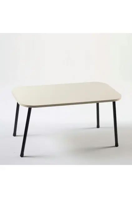 Center Table Kr Metal Leg Cream