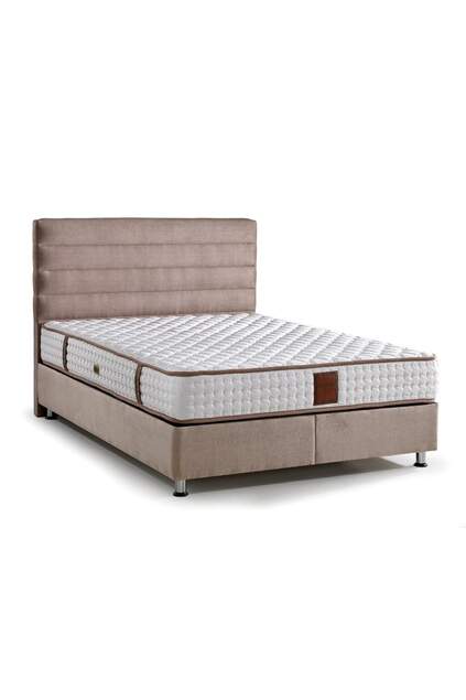 MD Sedef 180x200 Double Bed, Base, Headboard Set GM121