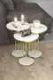 Gold Terra Zigon Coffee Table