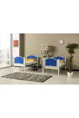 Baby Pearl Bunk Bed 70x130 ARM026 Blue