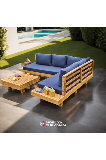 Trio Ahşap Köşe Takımı ROY004