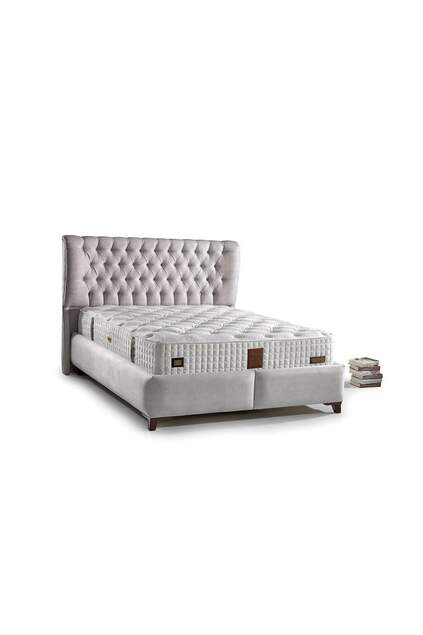 MD Hermes 150x200 Çift Kişilik Yatak, Baza, Başlık Seti GM105