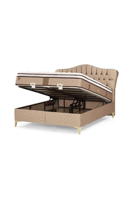 MD Monza 160x200 Çift Kişilik Yatak, Baza, Başlık Seti GM162