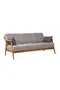 Klas Scandinavian Triple Sofa EF131A