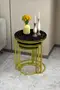 Nesting Table C Lux Double Gold