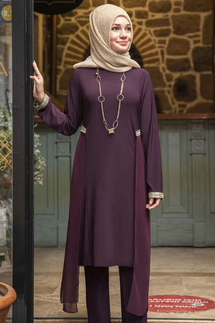 Dream Hijab Suit Purple