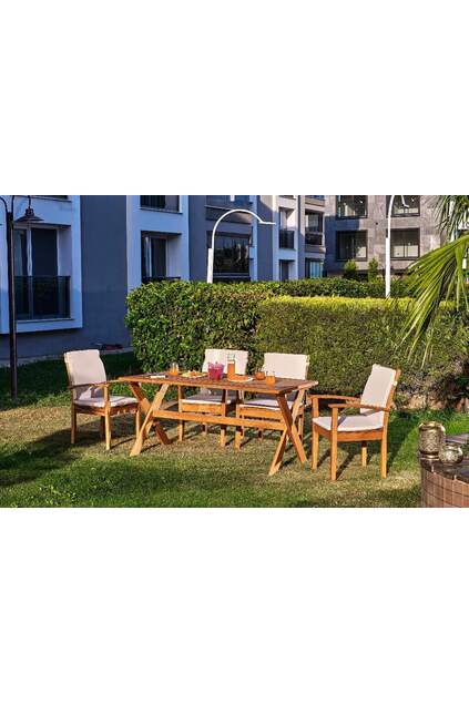 Dalya Wooden Table Chair Set ROY007