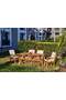 Dalya Wooden Table Chair Set ROY007