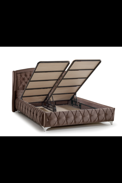 MD Siola 150x200 Çift Kişilik Yatak, Baza, Başlık Seti GM103