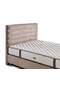 MD Sedef 160x200 Double Bed, Base, Headboard Set GM121