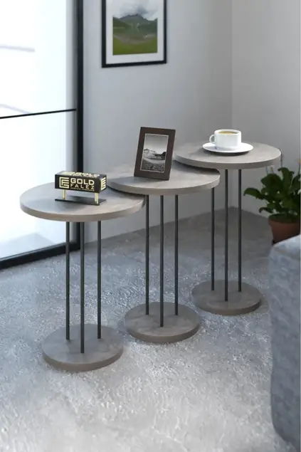 Schwarzer Terra Zigon Couchtisch