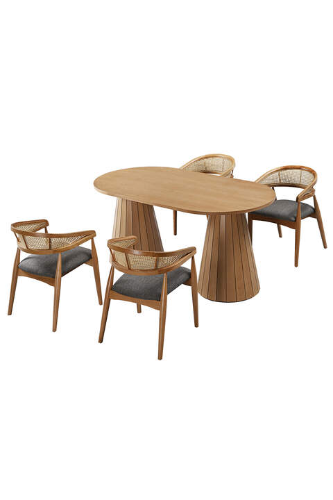 Zeus Table And Chair Set FRL1003