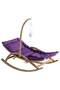Wooden Baby Carriage Purple