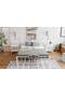 Bella Struttura Letto in Metallo 140x200 ARM143 Bianco