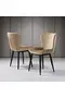 Galata White Table & Swan Black Chair Set HDR1251