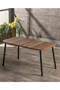 Nesting Table And Center Table Set Kr Metal Walnut