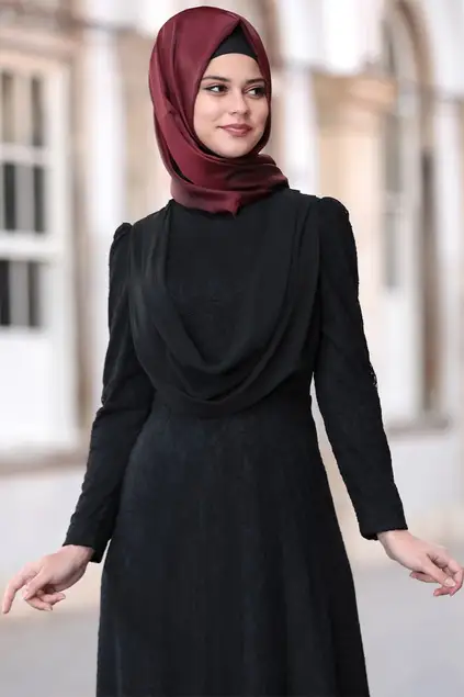 Esila Evening Dress Black